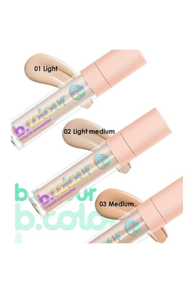 7Days B.Colour Likit Kapatıcı - 02 Light Medium - 4 ml
