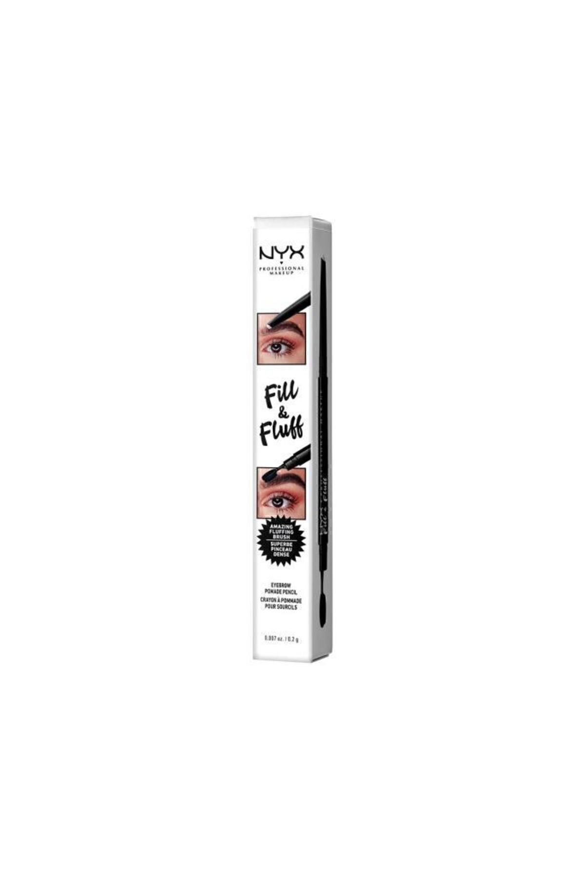NYX Professional Makeup Fill & Fluff Eyebrow Pomade Pencil Kaş Kalemi- Clear