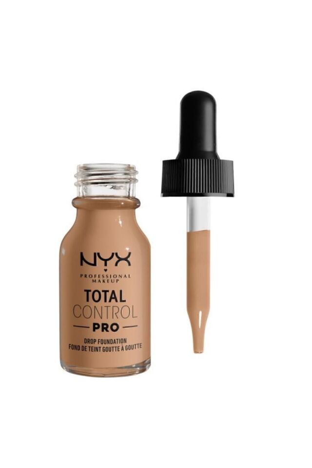 NYX Professional Makeup Total Control Pro Drop Ayarlanabilir Kapatıcılık Fondöten – Classic Tan