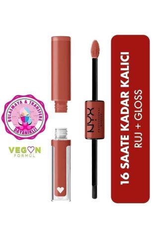 NYX Professional Makeup  Shine Loud High Shine Lip Color Life Goals - Dudak Parlatıcısı