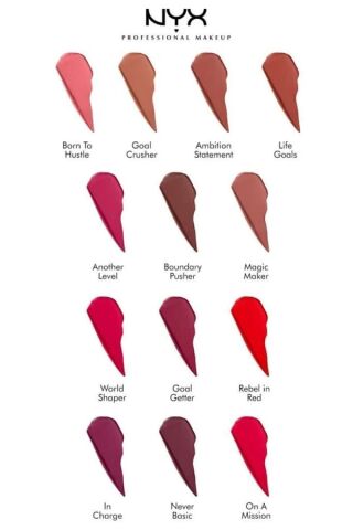 NYX Professional Makeup  Shine Loud High Shine Lip Color Life Goals - Dudak Parlatıcısı