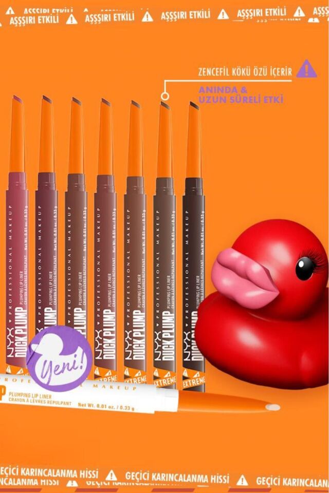 NYX Professional Makeup Duck Plump Dolgun Görünüm Veren Dudak Kalemi - 02 Pinkjection
