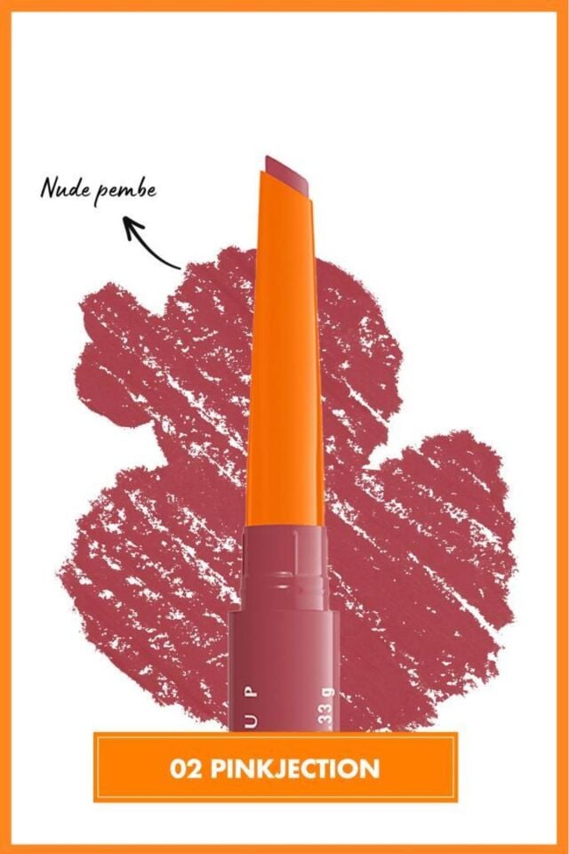 Duck Plump Dolgun Görünüm Veren Dudak Kalemi - 02 Pinkjection