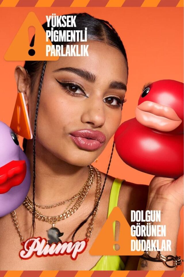 NYX Professional Makeup Duck Plump Dolgun Görünüm Veren Dudak Parlatıcısı - Şeffaf - 01 Clearly Spicy