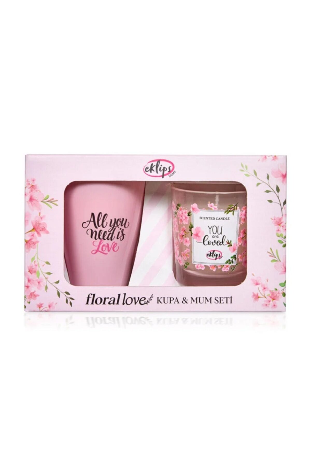 Mum Seti &  Love  Floral Kupa