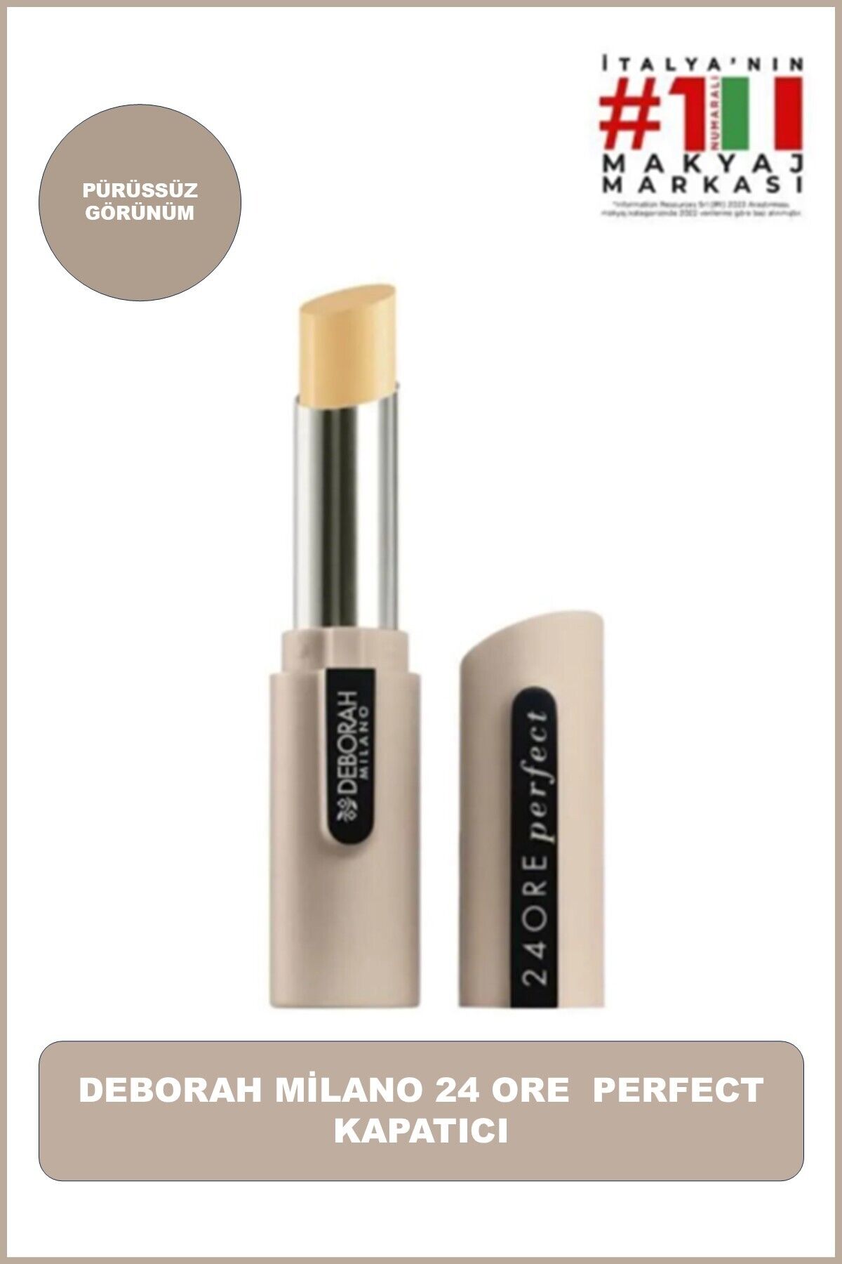 Deborah  Milano 24 Ore Perfect No:0 Ivory Kapatıcı