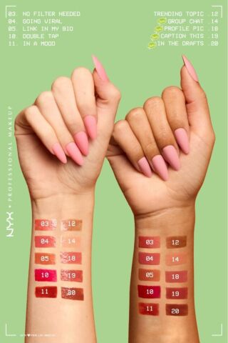 NYX Professional Makeup Fat Oil Slick Click Parlatıcı Dudak Balmı - 12 Trending Topic