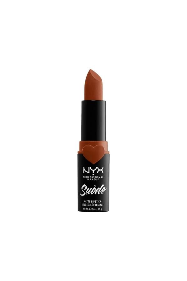 NYX Professional Makeup Ruj - Suede Matte Lipstick 08 Peach Don’t Kill My Vibe