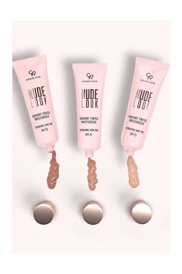 Nude Look Tinted Moisturiser 03 Deep Tint Papatya ve Hyaluronik Asitli Renkli Nemlendirici 32 ml Bej