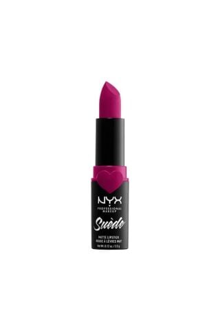 NYX Professional Makeup Ruj -  Suede Matte Lıpstıck - 12 Clinger