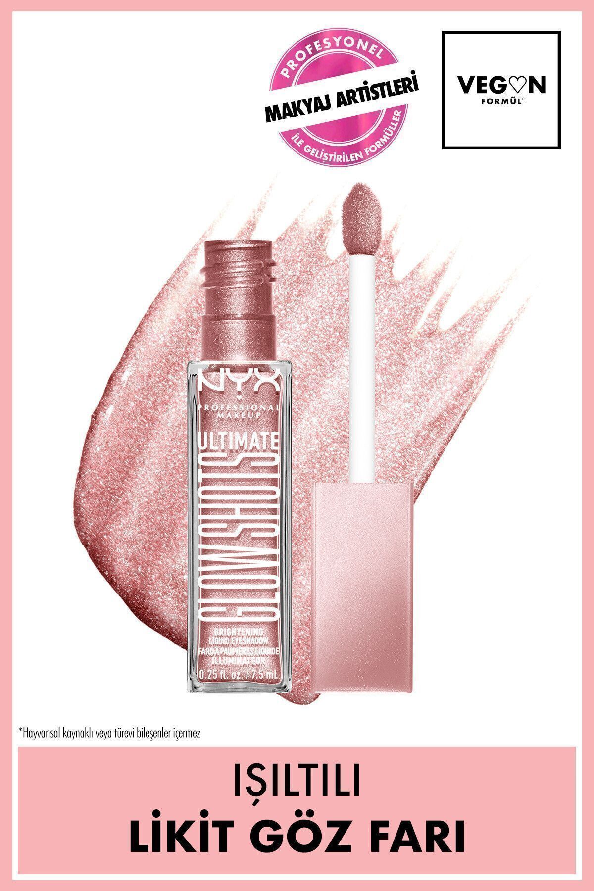 Ultimate Glow Shots Işıltılı Likit Göz Farı - 21 Blueberry Bank 04 Grapefruit Glow