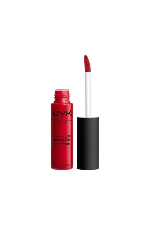 NYX Professional Makeup Mat Ruj - Soft Matte Metallic Lip Cream Monte Carlo