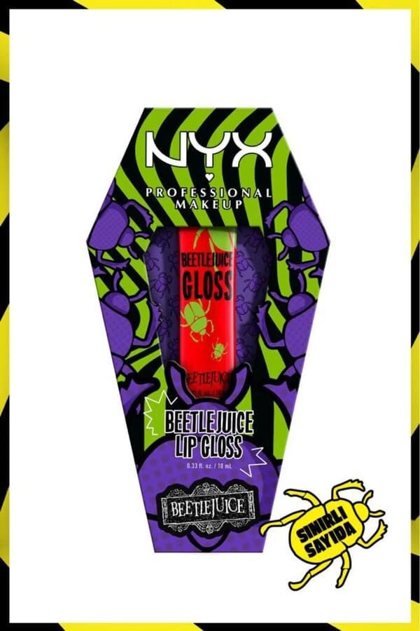 NYX Professional Makeup Beetlejuice Özel Koleksiyon Dudak Parlatıcısı