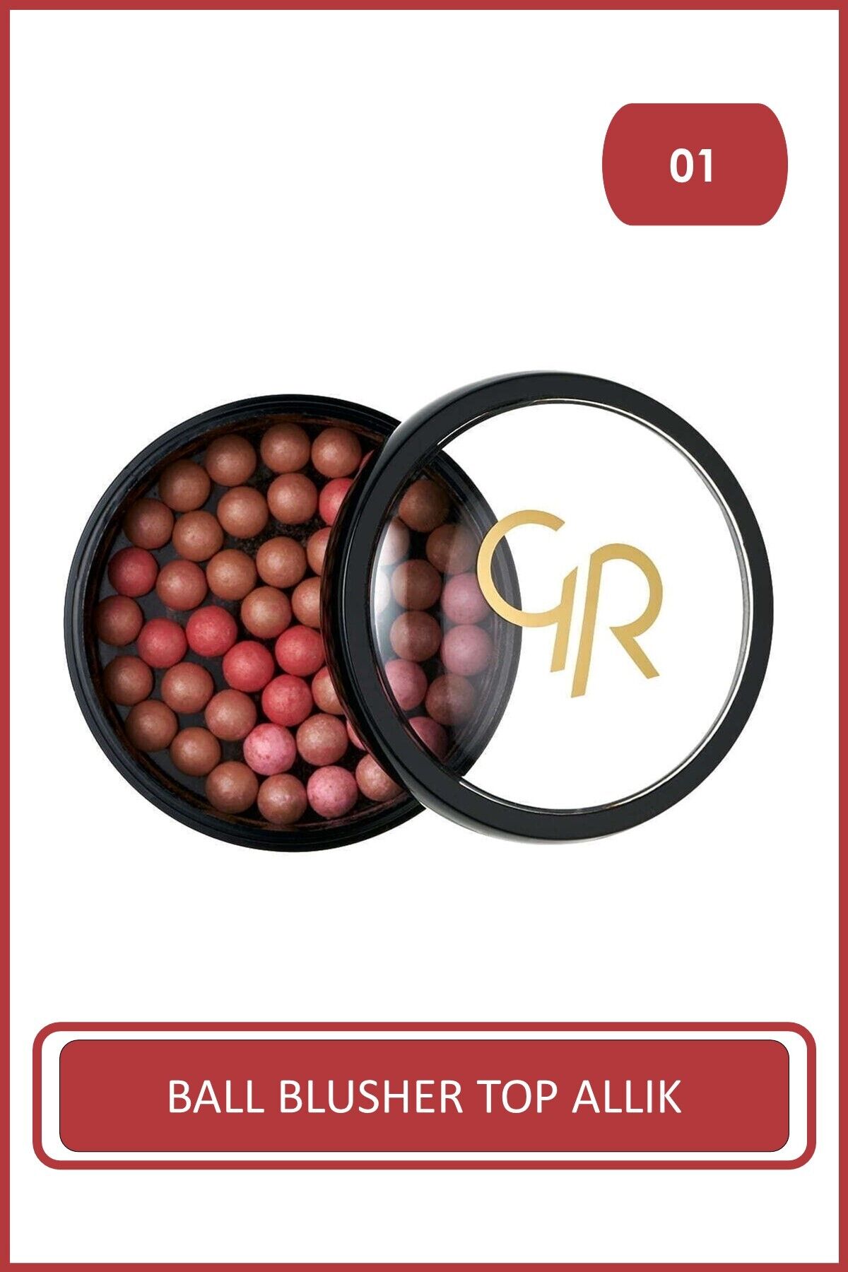 Golden Rose Ball Blusher 01 Top Allık 27 g P-Gbb-01