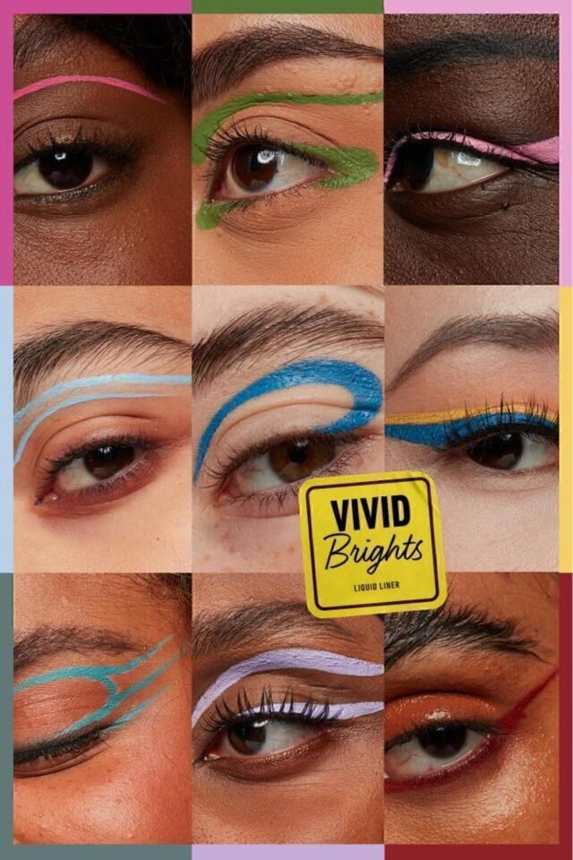 Vivid Brights Likit Eyeliner - Ghosted Green Lilac Link