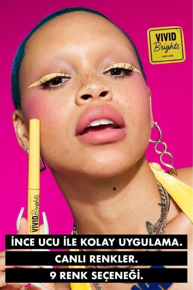 Vivid Brights Likit Eyeliner - Ghosted Green Blue Thang