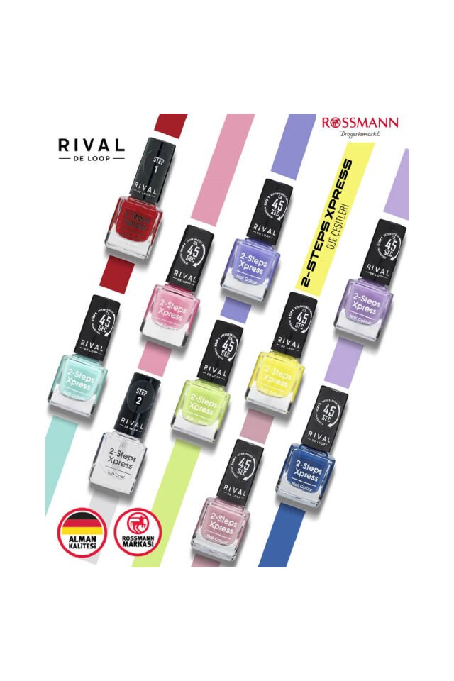 2 Steps Xpress Tırnak Parlatıcısı  8 ml