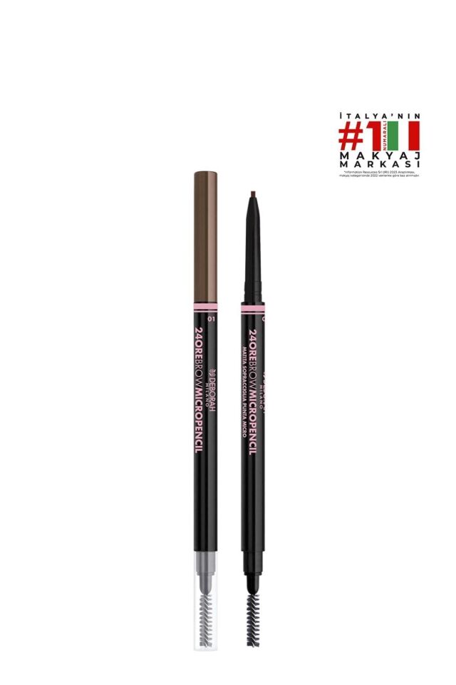 Deborah Milano 24 Ore Micro uçlu Kaş Kalemi No:01