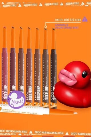 NYX Professional Makeup Duck Plump Dolgun Görünüm Veren Dudak Kalemi - 06 Nude Flip