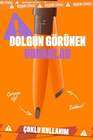 NYX Professional Makeup Duck Plump Dolgun Görünüm Veren Dudak Kalemi - 06 Nude Flip