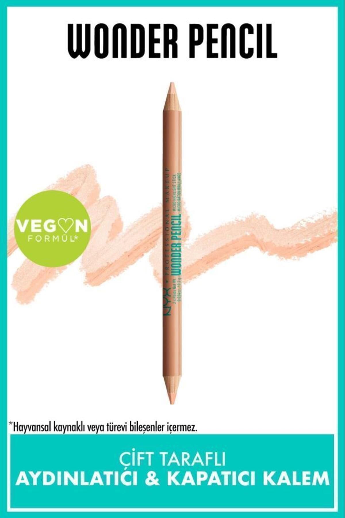 Wonder Pencil Çift Taraflı Aydınlatıcı & Kapatıcı Kalem - Light Medium Peach
