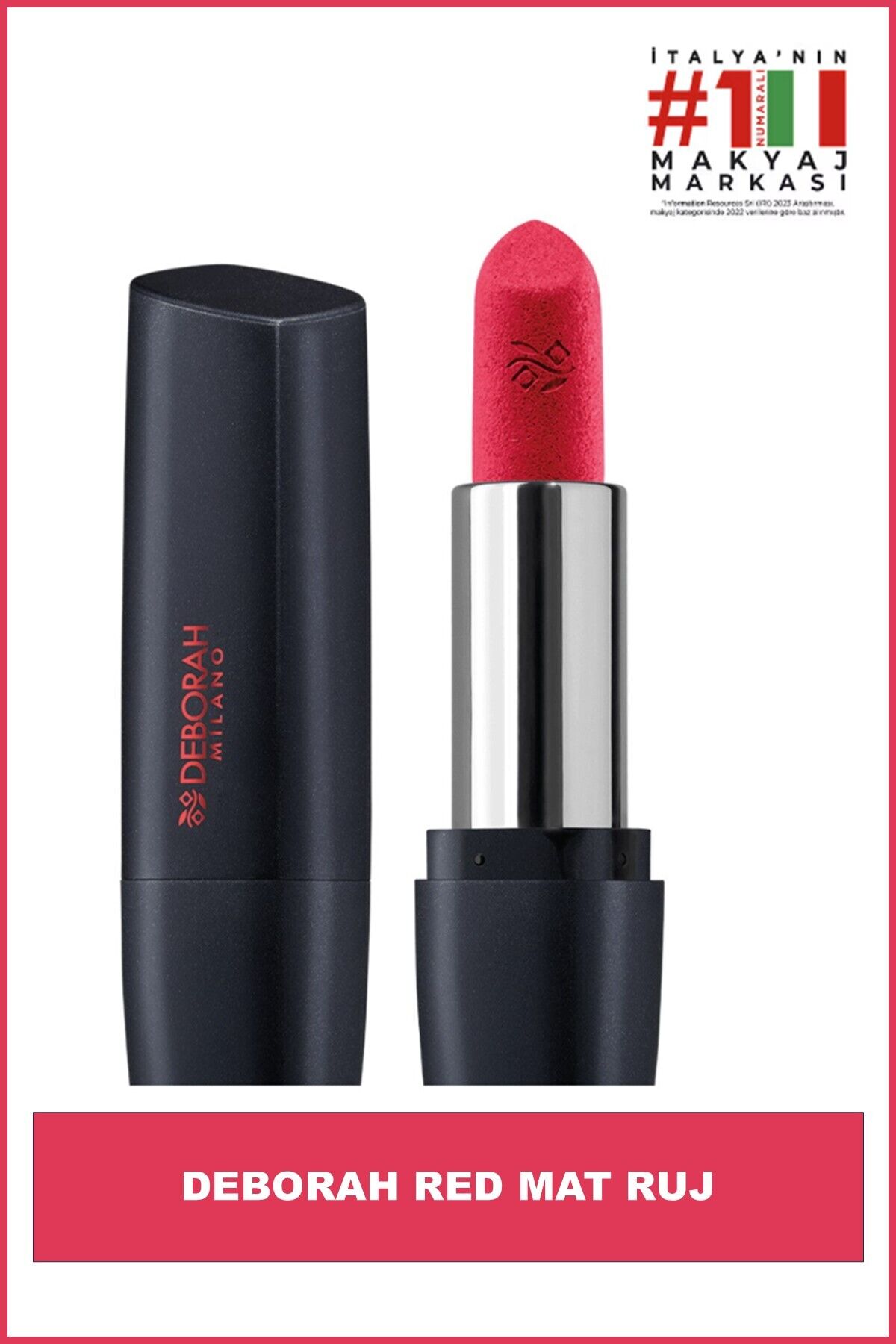 Deborah Milano Red No: 01 Blooming Pink Mat Ruj