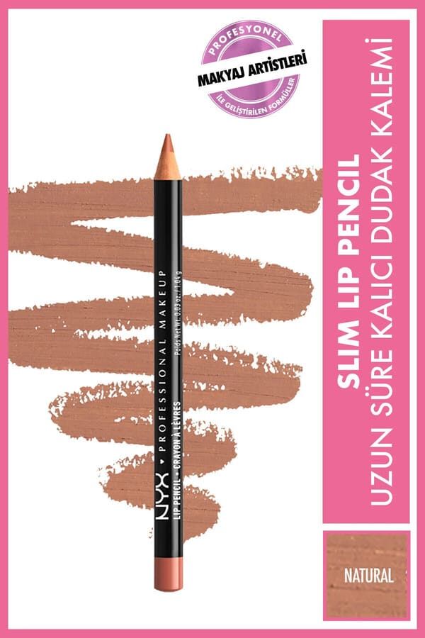 NYX Professional Makeup  Dudak Kalemi - Slim Lip Pencil Natural