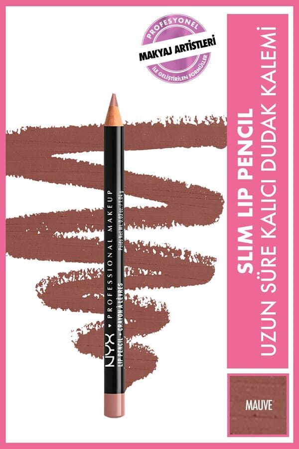 NYX Professional Makeup Dudak Kalemi - Slim Lip Pencil Mauve