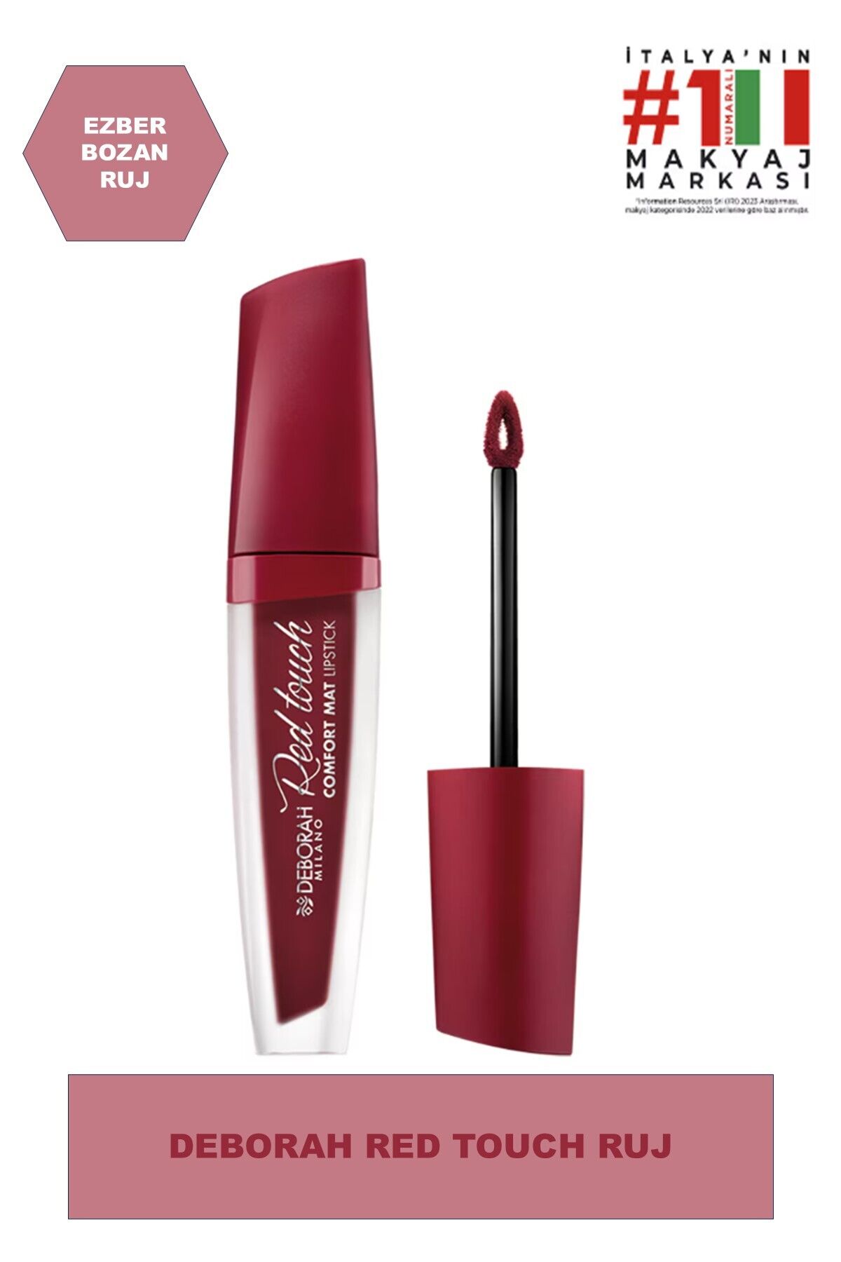 Red Touch Likit Ruj No:09 Burgundy