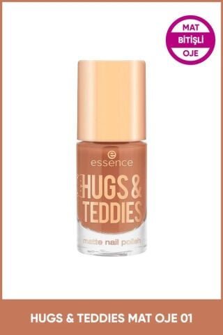 Essence HUGS&TEDDIES matte nail polish 01