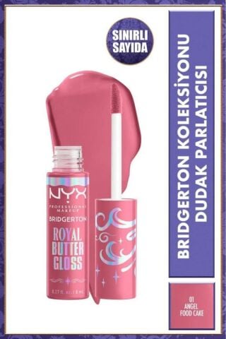 NYX Professional Makeup Bridgerton Koleksiyonu Dudak Parlatıcısı - Angel Food Cake