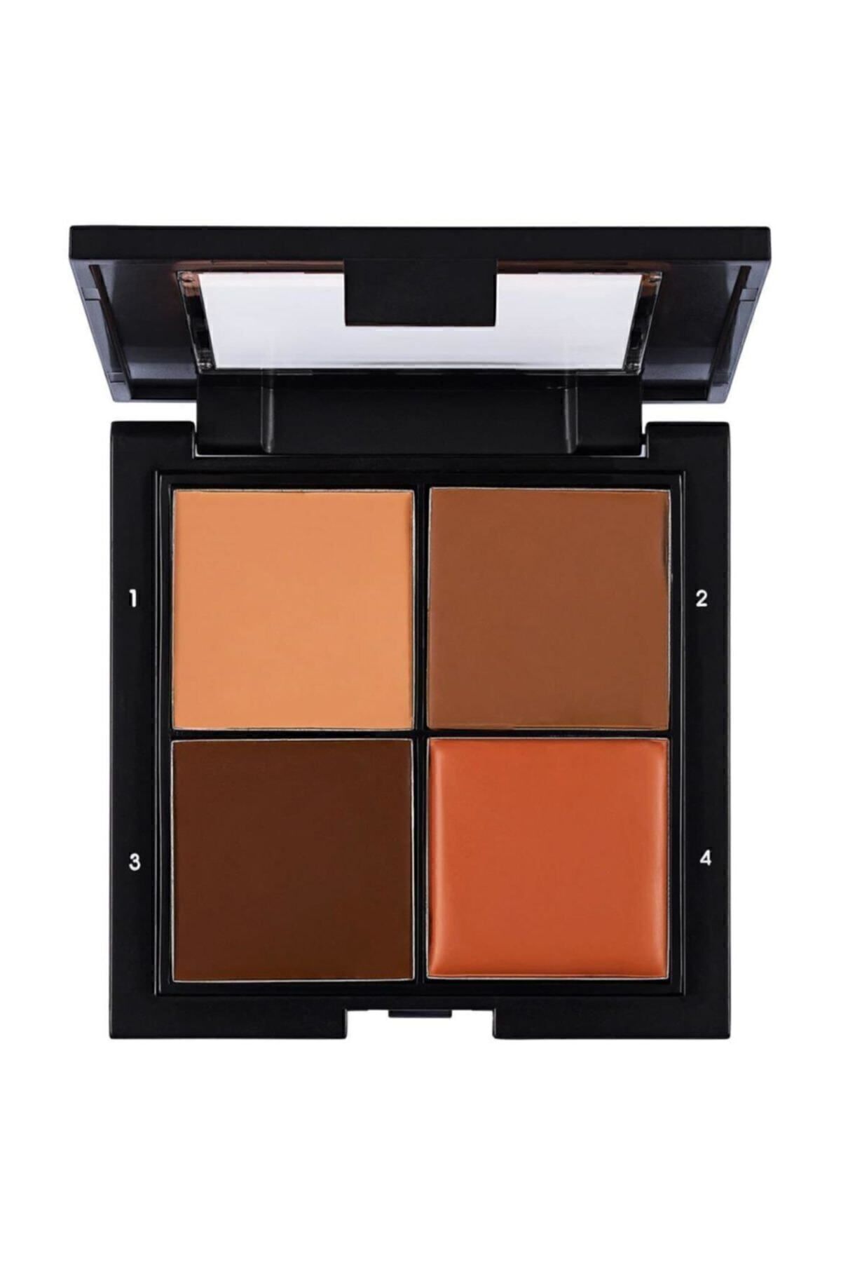 Yoğun Pigmentli Kontür Paleti  - Contour Palette 003 Medium Deep