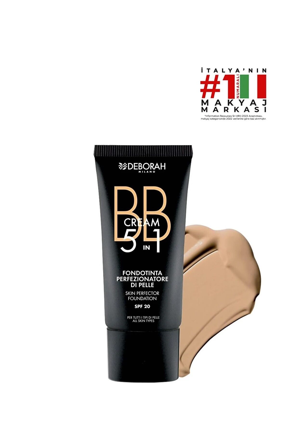 BB Cream Fondöten No: 3 SPF20 BeNa.