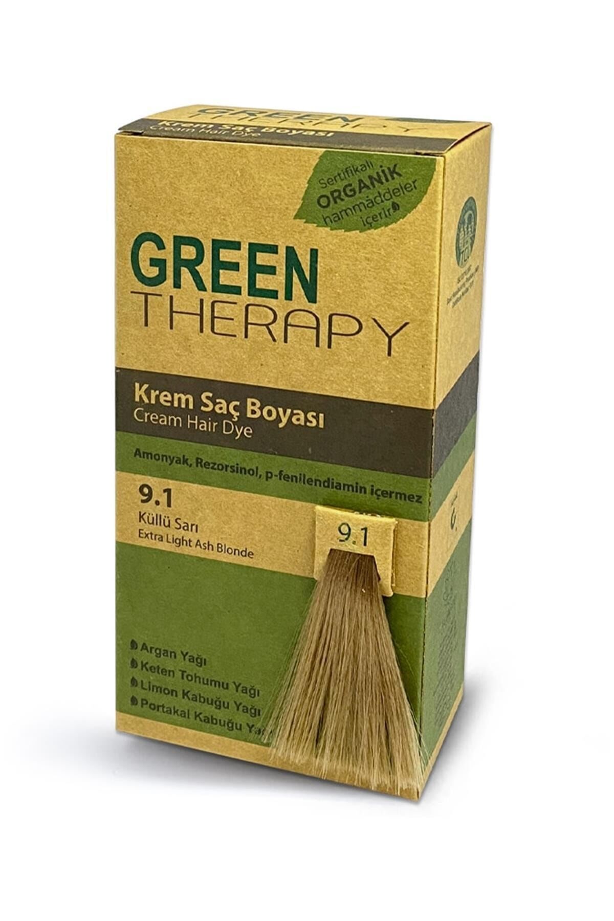 Krem Saç Boyası 9.1 Küllü Sarı