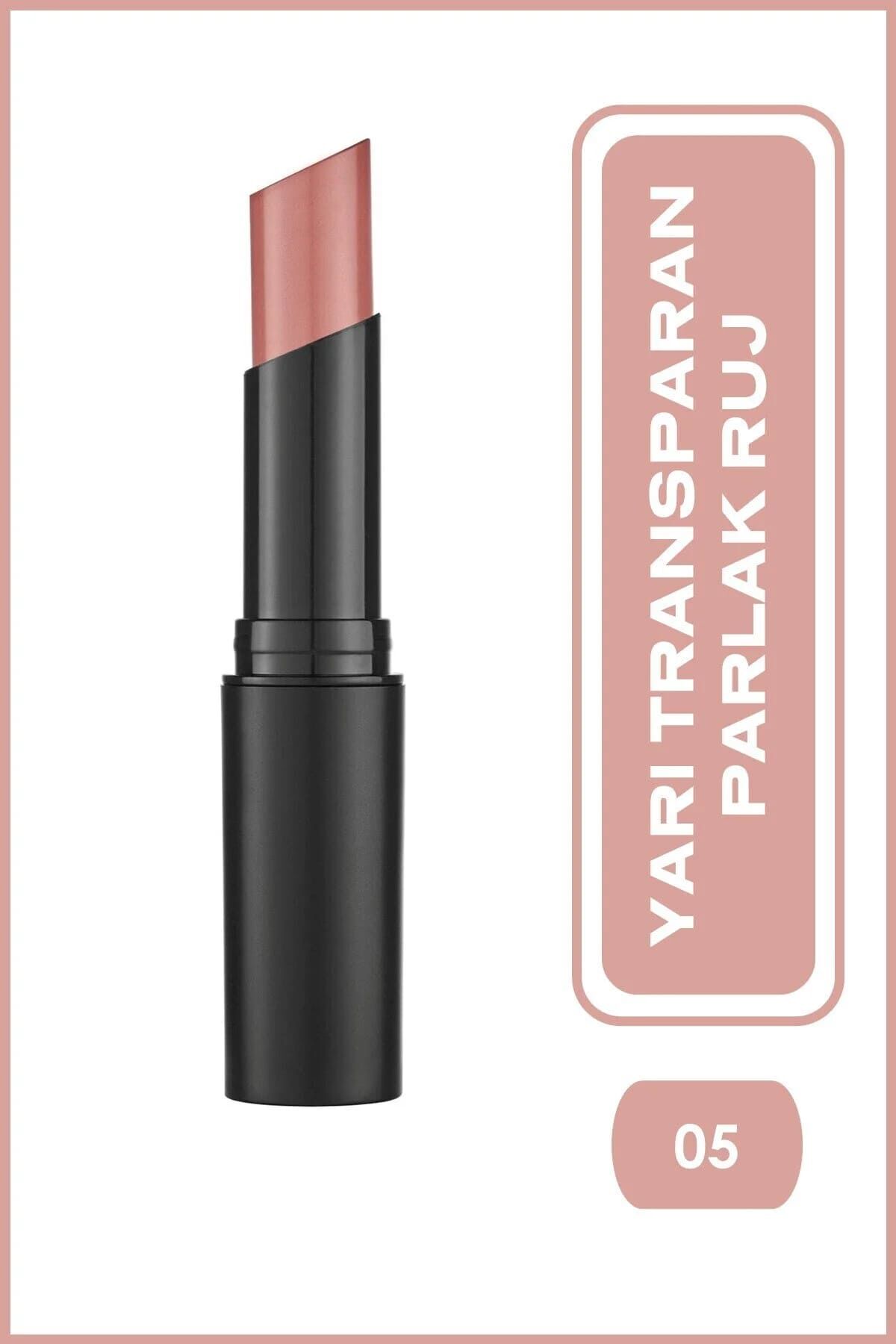 Golden Rose Sheer Shine Stylo Lipstick No: 05 - Argan Yağlı Parlak Ruj
