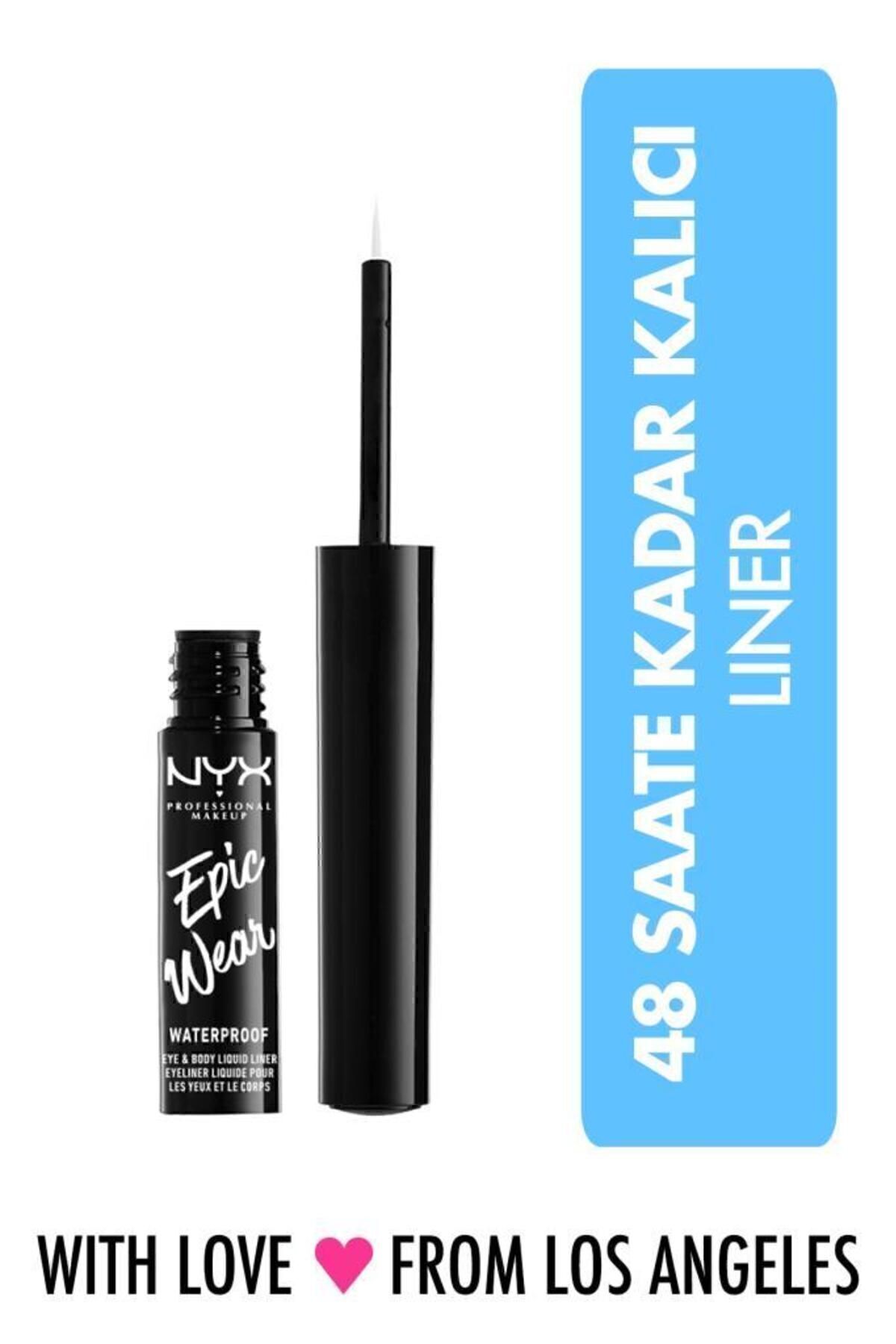 NYX Professional Makeup Epıc Wear Lıquıd Lıner 04 - White