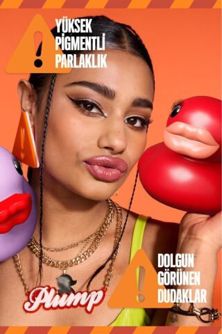 NYX Professional Makeup Duck Plump Dolgun Görünüm Veren Dudak Parlatıcısı - 13 Peach Out