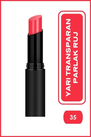 Golden Rose Sheer Shine Stylo Lipstick No: 35 - Argan Yağlı Parlak Ruj SPF 25