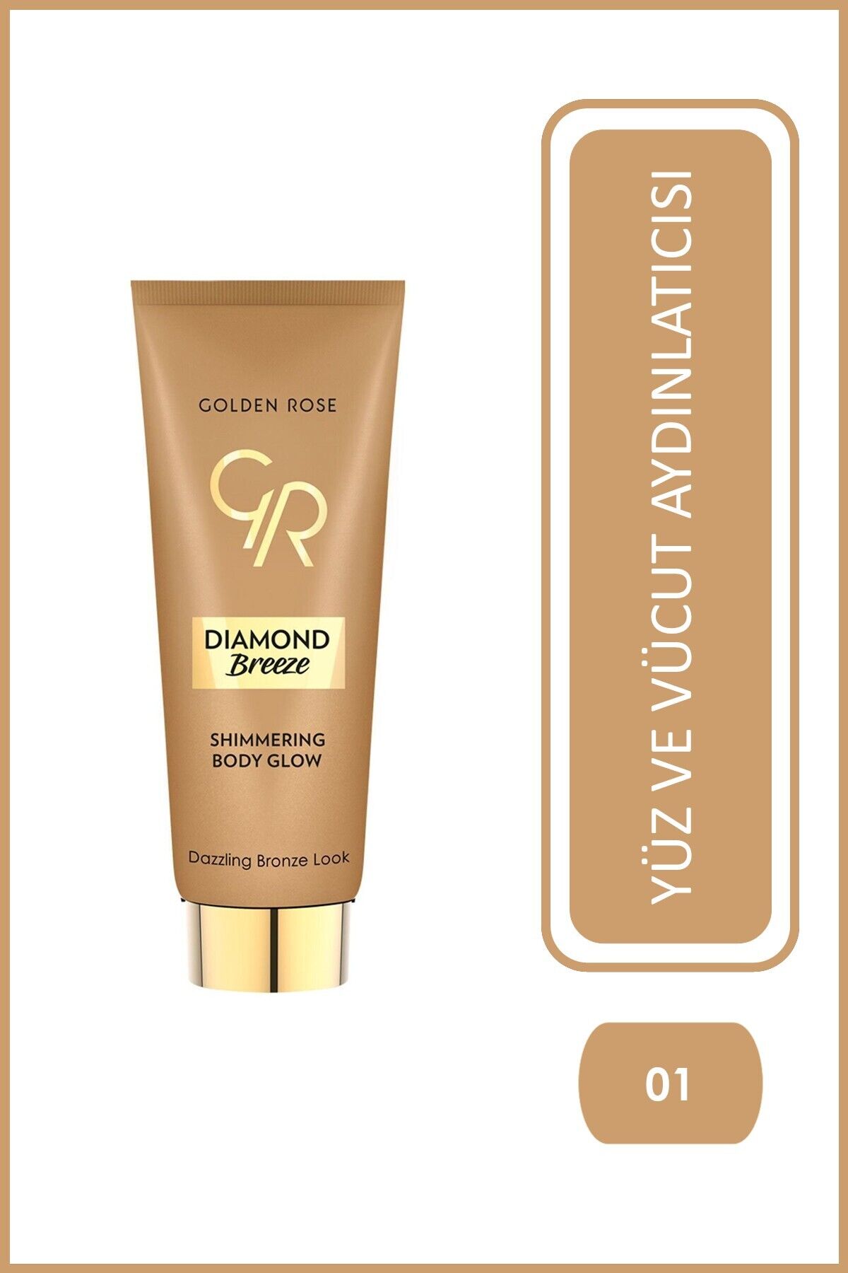 Diamond Breeze Yüz & Vücut Aydınlatıcısı 02 Dazzle  100 ml F-Dbg-01
