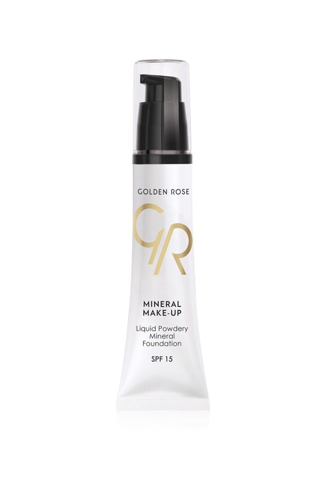 Golden Rose Liquid Powdery Mineral Foundation 03 P-Lpm-14