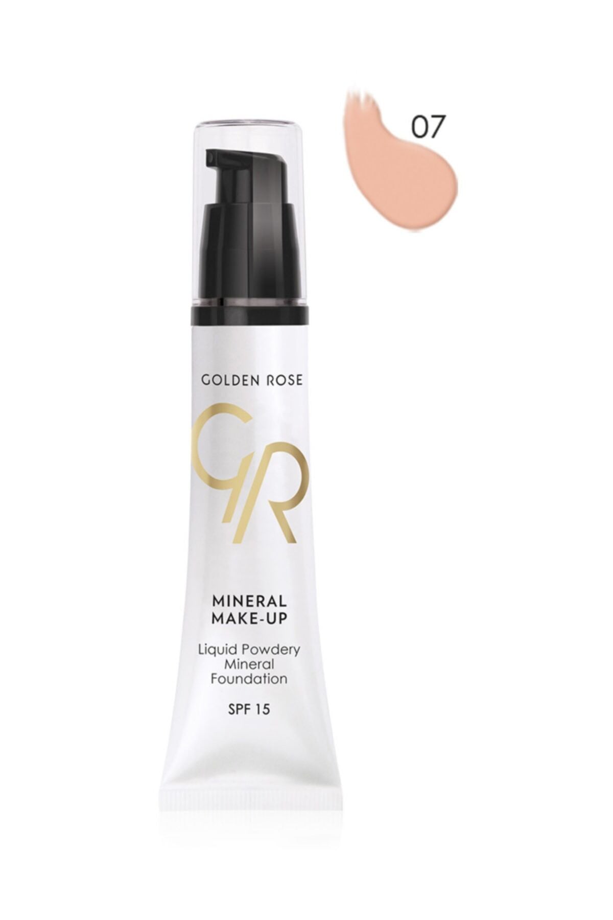 Golden Rose Liquid Powdery Mineral Foundation 03 P-Lpm-07