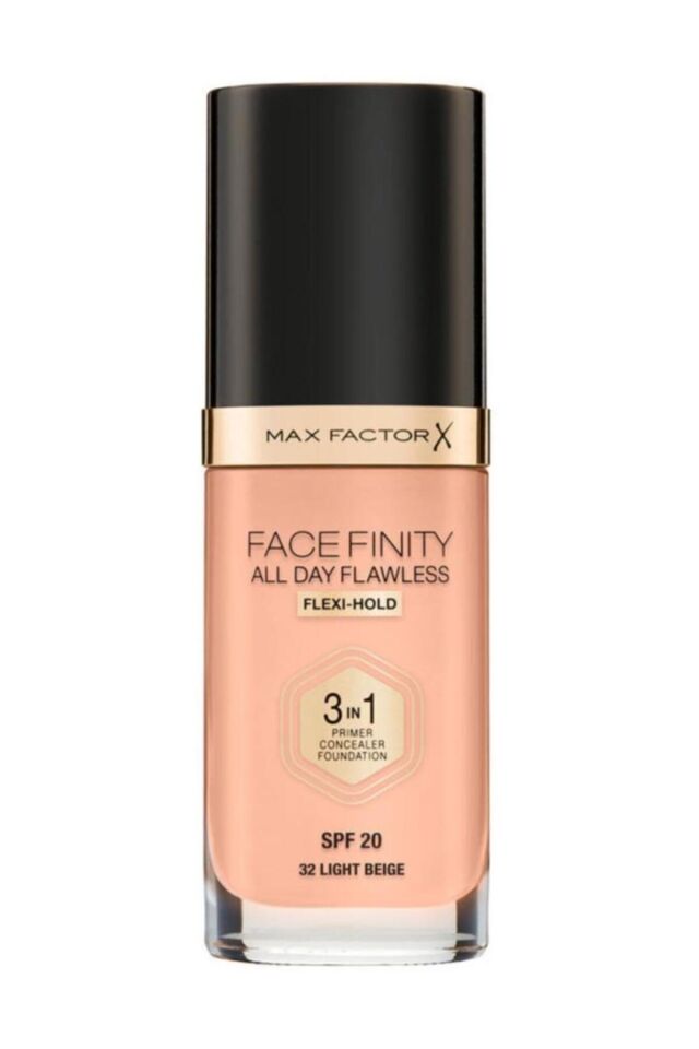 Max Factor Fondöten - Facefinity All Day Flawless Foundation 32 Light Beige