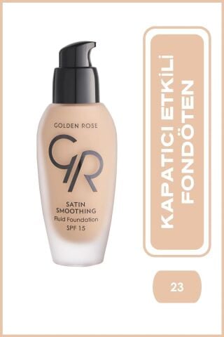 Golden Rose Satin Smoothing Fluid Foundation No: 23 Almond