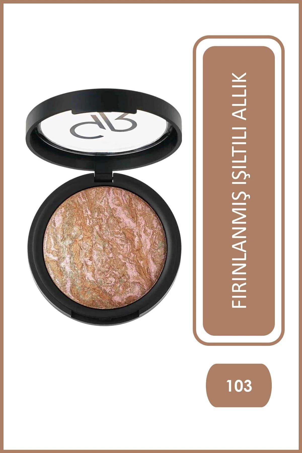 Golden Rose Baked Stardust No: 103 - Sedefli ve Işıltılı Fırınlanmış Allık