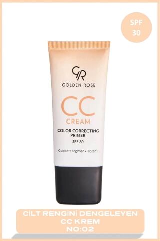 Golden Rose CC Cream Color Correcting Primer No: 02 Orange