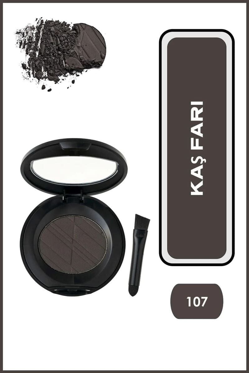 Golden Rose Eyebrow Powder No: 107 - Doğal Kaş Farı