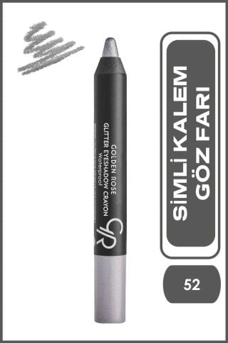 Golden Rose Glitter Eyeshadow Crayon Waterproof 52 Işıltılı Kalem Far