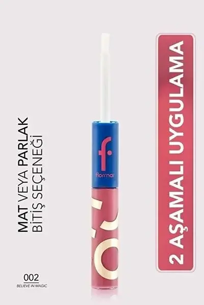 Flormar Parlatıcılı Mat Likit Ruj - Festival Spirit Lipstick 002 Belıeve