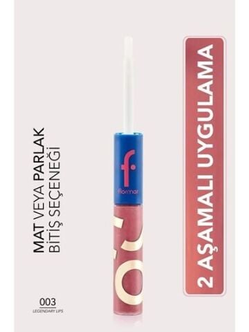 Flormar Parlatıcılı Mat Likit Ruj - Festival Spirit Lipstick 003 Legendary
