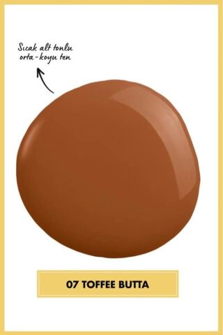 NYX Professional Makeup Buttermelt Glaze SPF 30 Işıltılı Skin Tint Nemlendirici Doğal Parlaklık – 07 Toffee Butta